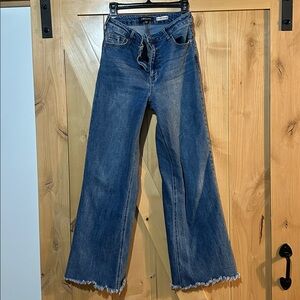 BCBG Paris Blue Flare Jeans